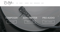 Desktop Screenshot of danbartonmusic.com